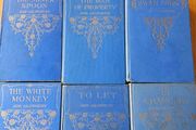 John Galsworthy. X 6 The Literary Press Ltd London 1930s Hardback In Good Condition.  See Photos For Same. Make Nice Edition To Any Library.