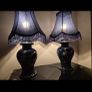 Japanese cobalt lamps x2 Image 4