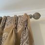 Laura Ashley Curtains double door with rail rings everything included. Image 5