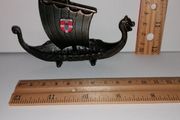 Vintage Metal Viking Ship (Danish)