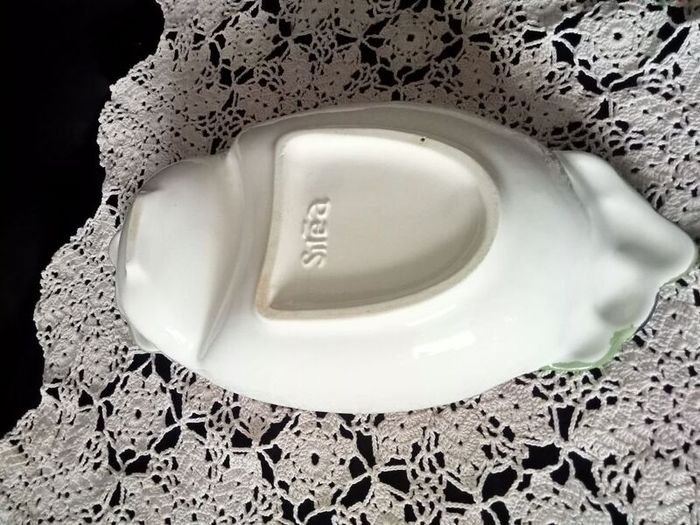 Vintage Silea Fine Porcelain Olive Serving Dish