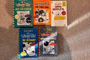 five books of the diary of a Wimpy kid