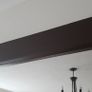 Large Leather  Framed Mirror Image 4