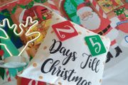 Disney Christmas Advent Cushion and Christmas Light Up Reindeer Bundle