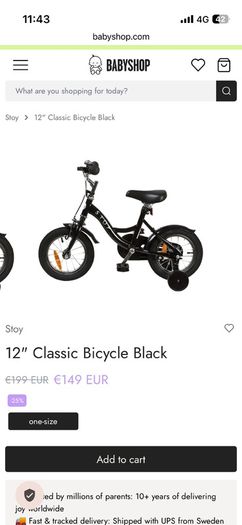 Kids bike