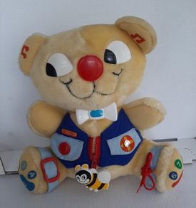Matchbox learning soft teddy toy 1986