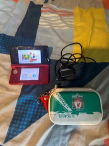 Nintendo 3ds metalic red