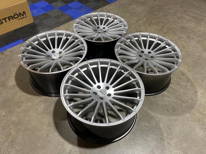 22" Inch Str4 Alloy Wheels 5x120 74.1 Bmw Jeep E70 E71 F15 F16 E53 F85 F86 X5 X6 X5m X6m