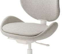 Ergonomic Home Office Chair Beige, Excellent Condition