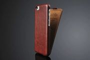 100% Handmade Luxury Real Genuine Leather Flip Case Cover For iPhone 4/ 4S