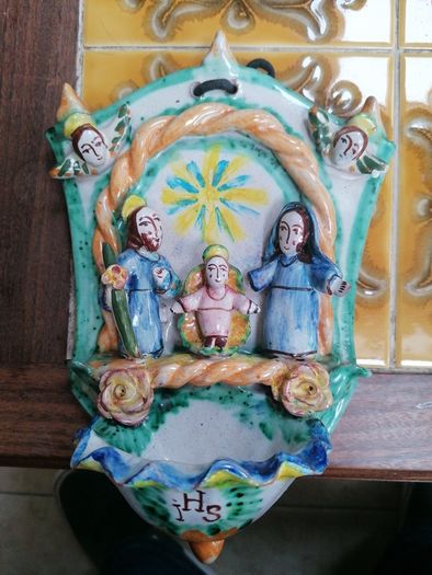 Spanish Holy water font