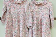 Twin long sleeved dresses