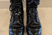 Clarks girls black boots UK 12.5