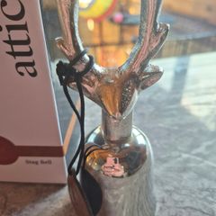 ornament stag bell new