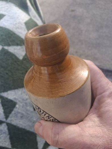 Victorian Stoneware Glazed Bottle Collection
