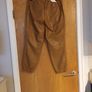 S. Oliver Faux Leather  Camel Trousers.   S.16.  B.N.W.T. Image 4