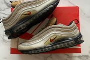 RARE Nike Air Max 97 Silver Gold