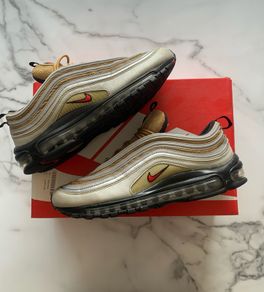 RARE Nike Air Max 97 Silver Gold