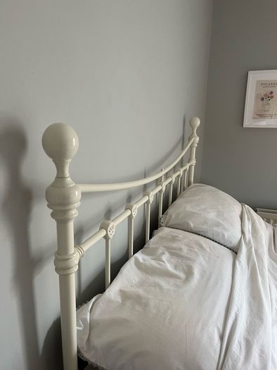 Laura Ashley Double Bed 4ft 6 Cream Ivory Design