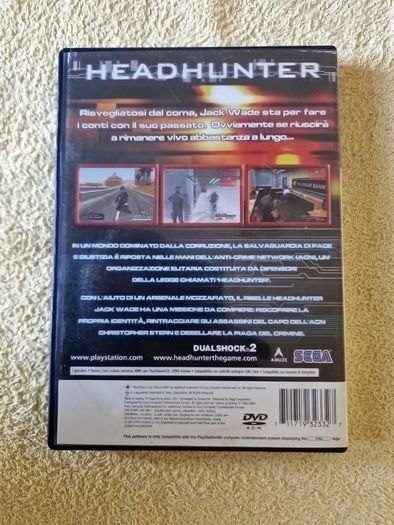 Headhunter PlayStation2 Ps2 Games Original