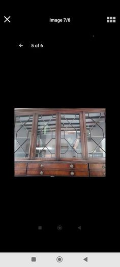Vintage Display Case