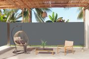 Retractable Side Awning Anthracite 200x1000 privacy screen cm PRICE 170 euro