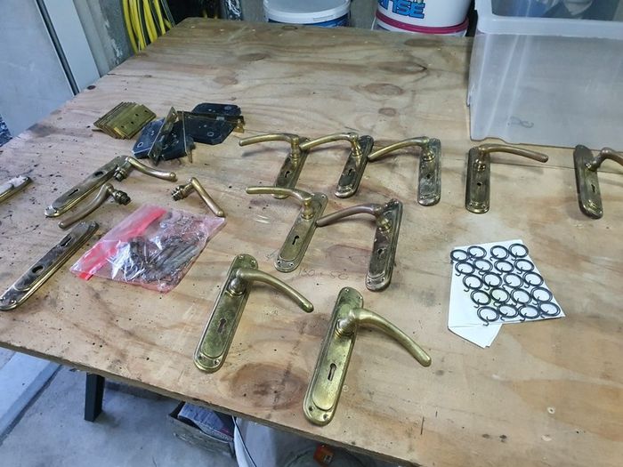 brass door accessories