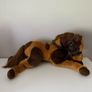 Large and small horse plush toy teddies Image 5