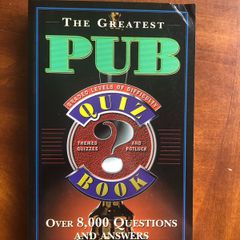 The greatest pub quiz book