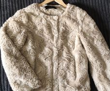 Vero Moda faux fur jacket size M