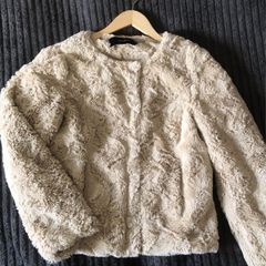 Vero Moda faux fur jacket size M