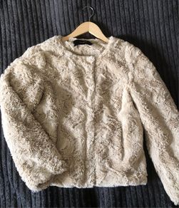 Vero Moda faux fur jacket size M