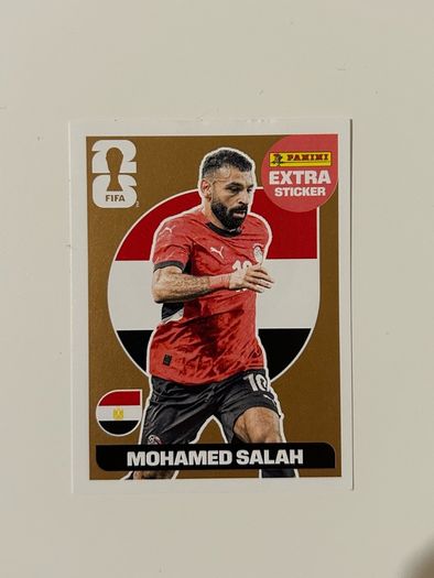 FIFA World Cup 2026 Mohamed Salah Extra Sticker