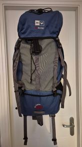 Hiking Backpack, Blue, 70l