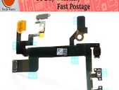 Replacement Power On Off Volume Mute Flex Ribbon Cable and Mic for iPhone 5S