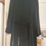 Black Velvet Vintage Coat Image 3