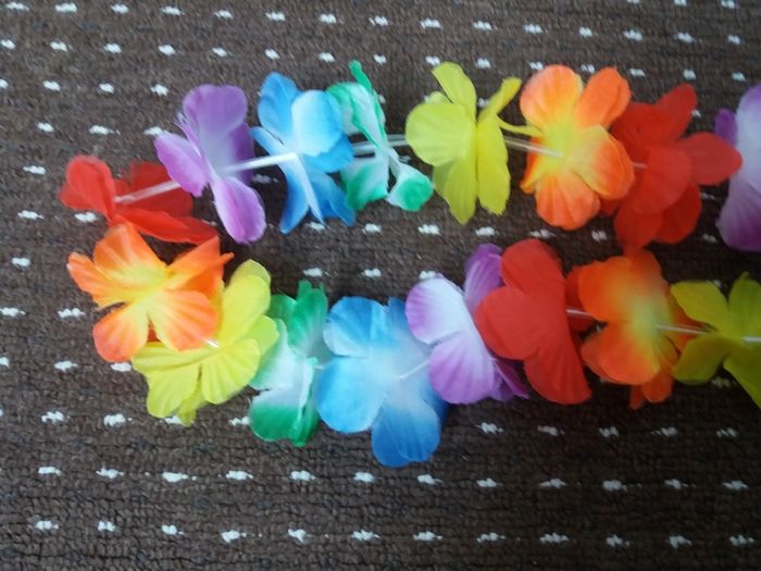 Toy tropical party hawaii Stitch necklace BNWT