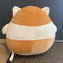 Large Squishmallows type soft toy Burger Cat Image 3