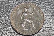 One Farthing 1850 UK Great Britain Victoria