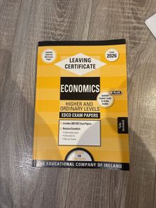 Economics exam paper leaving cert