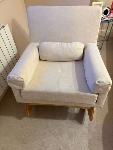 Rocking/Feeding Chair - Oak Legs