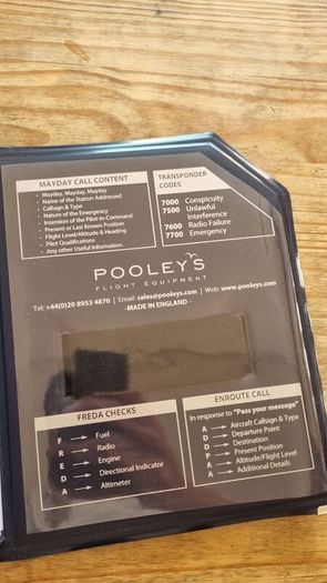 Pooleys Aviation Kneeboard