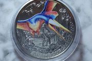 Austria 3 Euro Base Metals Uncirculated Coin 2020 - Arambourgiania Philadelphiae - Super Saurs