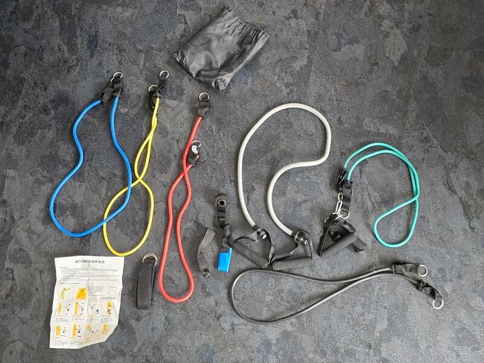 Fitness Resistance Bands Set