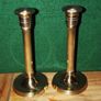 Brass Candlesticks 21cms Image 3