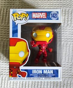 Funko Pop 1421 Iron Man Marvel Comics Figure Avengers Captain America