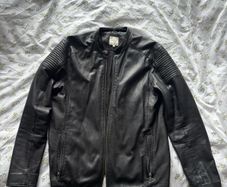 Jack & Jones Mens Real Leather Jacket L