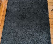 Ikea Hampen Rug - Black