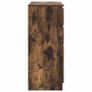 Sideboard with Drawers Smoked Oak 71x35x84 cm Image 4