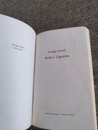 George Orwell paperback in very good condition FREE STANDARD POSTAGE INCLUDED
